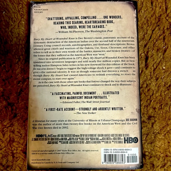 ‘Bury My Heart At Wounded Knee’ by Dee Brown book - Picture 2 of 2